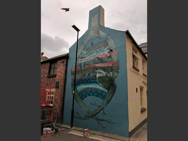 Faunagraphic mural
